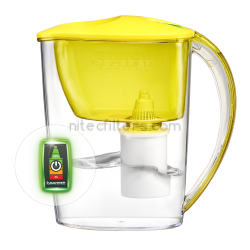 Water filtering pitcher FIT OPTILIGHT  yellow , code V324