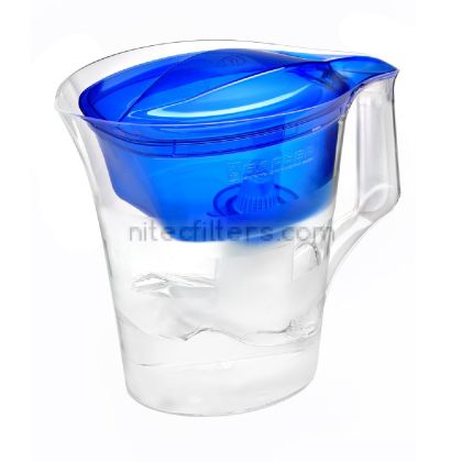 Water filtering pitcher TWIST  blue colour , code V361