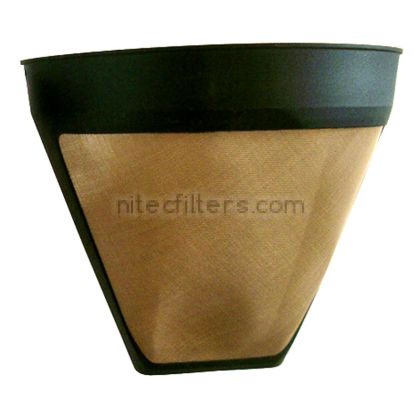 Permanent coffee filter size 4+  [metal mesh], code K17