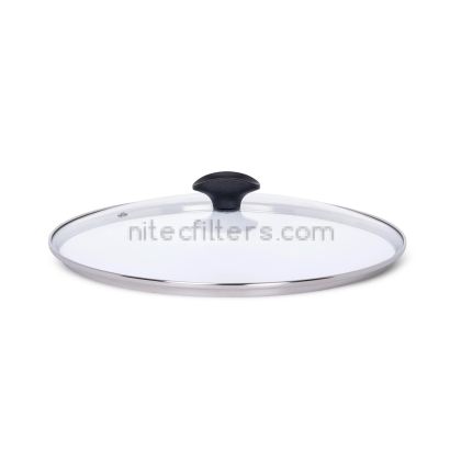 Universal glass lid, diameter 30 cm., code D907