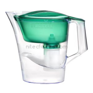 Water filtering pitcher TWIST  green colour , code V362