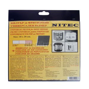 Anti-odour filter for fryer NITEC, code F06