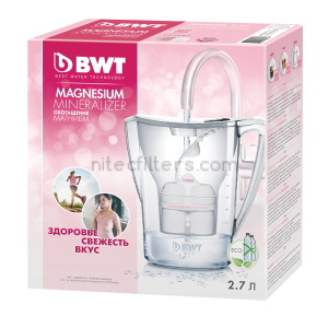 Water filtering pitcher BWT PЕNGUIN, White colour - code V701