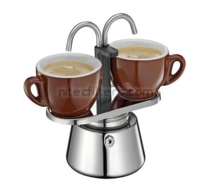 Coffee maker FONTANELA INOX INDUCTION, for 2 cups, code K983