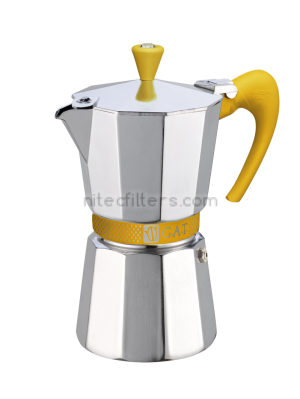 Aluminium coffee maker BETTY for 6 cups, code K908