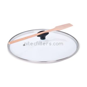 Universal glass lid, diameter 30 cm., code D907