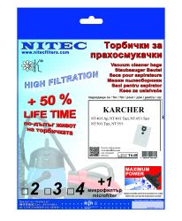 Торбички за прахосмукачки НИТЕК, код Т648