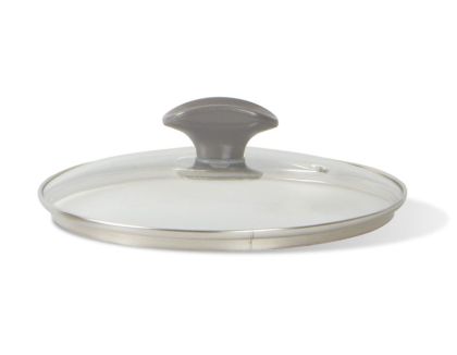 Glass lid BIANCA, diameter 28 cm., code D311