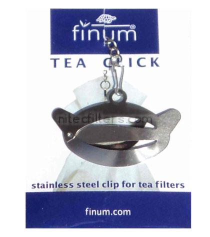 Клипс за филтър чай  FINUM (inox), код Ч11