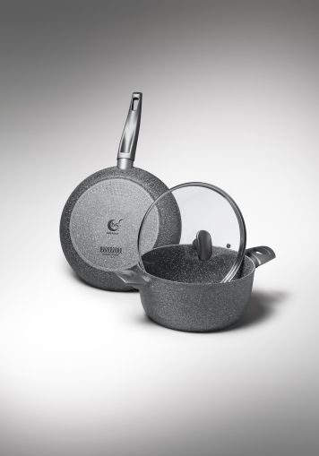 Kelomat Pan, induction pan, without lid, round, with counter