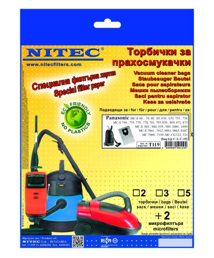 Vacuum Cleaner Bags, code T119