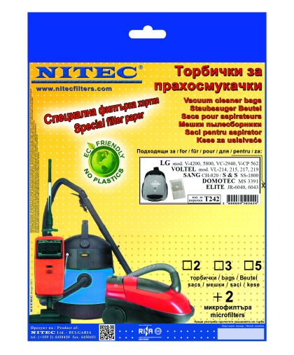 Vacuum Cleaner Bags, code T242