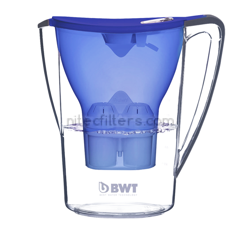 NITEC Ltd, Water filtering pitcher BWT PЕNGUIN, blue colour - code V704, Water jugs and BWT (Austria) и Water filters and pitchers - Water jugs and catridges BWT (Austria)