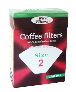Paper coffee filter size 2 x 100, code K02
