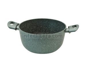 Aluminium saucepan MINERALIA, diameter 24 cm., code D412