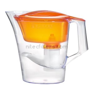 Water filtering pitcher TWIST  orange colour , code V364