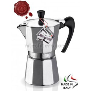 Aluminium coffee maker AROMA VIP for 1 cup, code K975