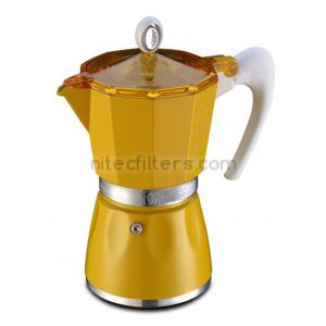 Aluminium coffee maker BELLA for 6 cups, code K937