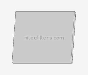 Filter for cooker hoods NITEC, code A01