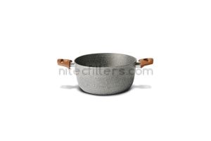 Aluminium saucepan  MINERALIA ECO INDUCTION, diameter 24 cm., code D434