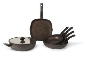 Алуминиев GRILL тиган BUONGIORNO INDUCTION, 28 x 28 cm., код Д622