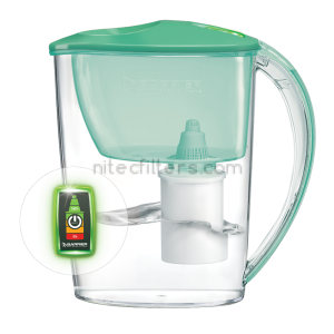 Water filtering pitcher FIT OPTILIGHT  green , code V325