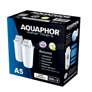 Филтър за вода Aquaphor A5, 2 броя, код В940