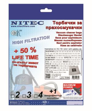 Vacuum Cleaner Bags, code T606