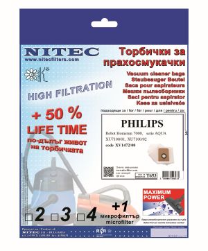 Торбички за прахосмукачки НИТЕК, код Т653