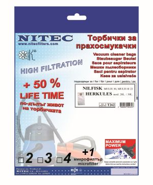 Vacuum Cleaner Bags, code T262